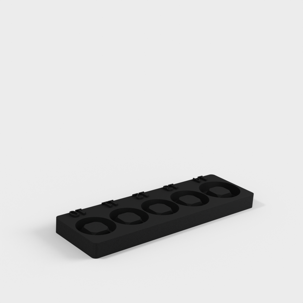 Customizable Socket Organizer for AllTrade Socket sets