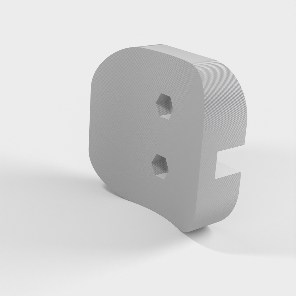 Eufy mounting bracket for 80mm drain pipe