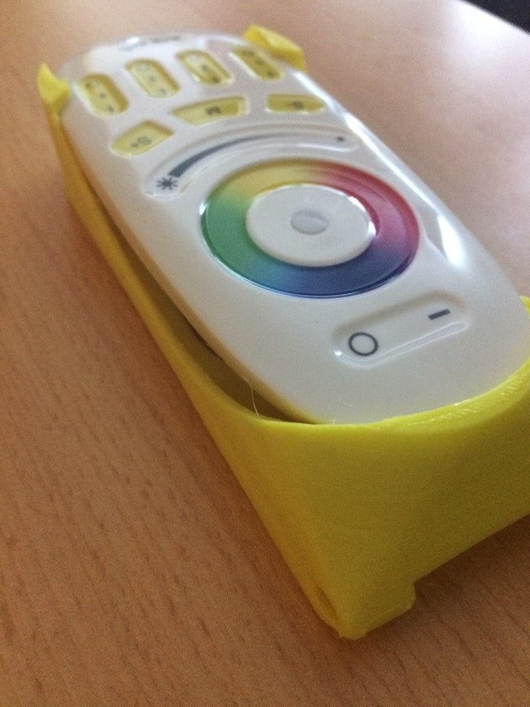 Remote control holder for MiLight remote control