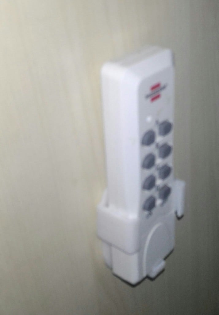 Remote control holder