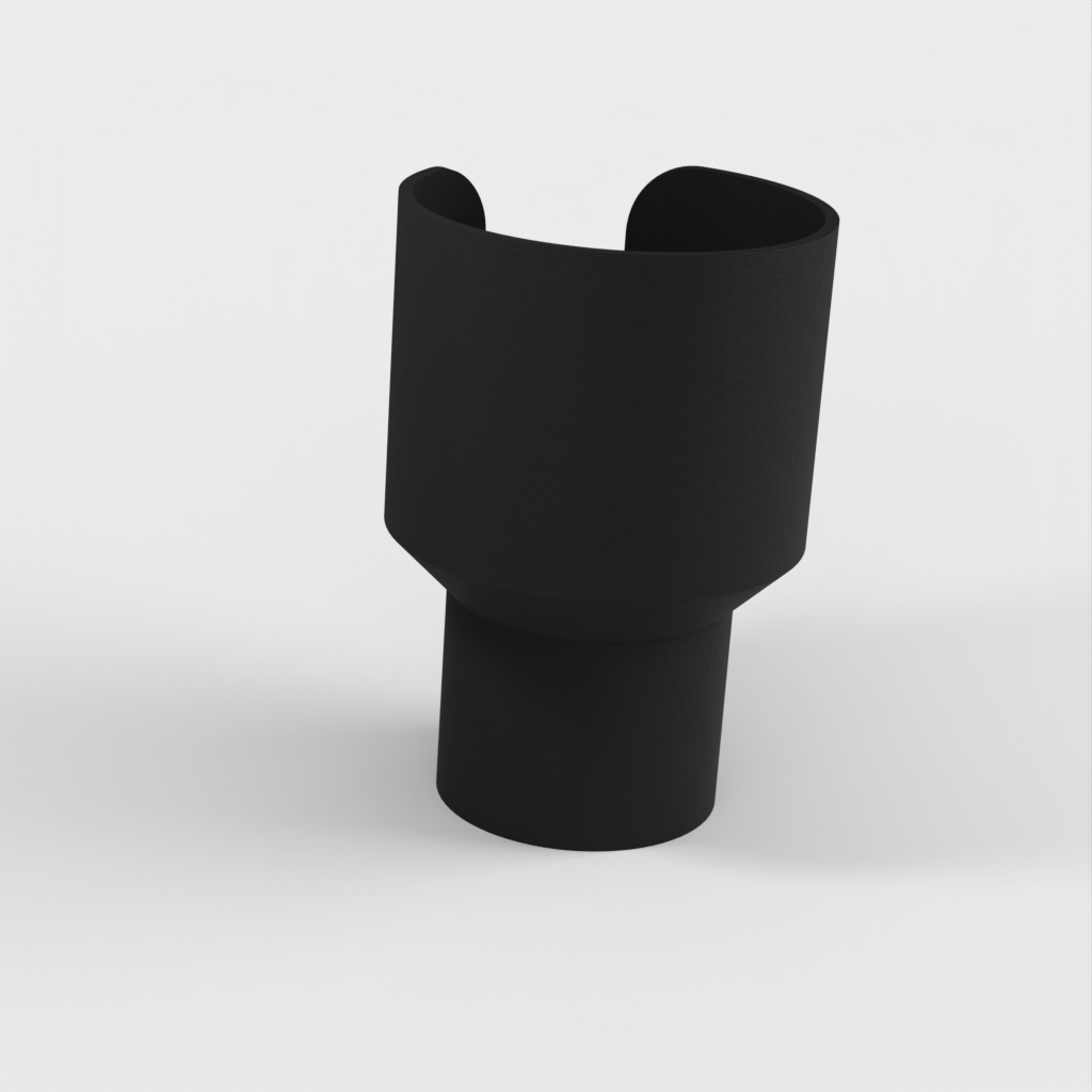 Cup holder adapter for larger cups