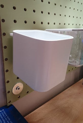 Updated Ikea SKÅDIS METAL box adapter for regular hole plate