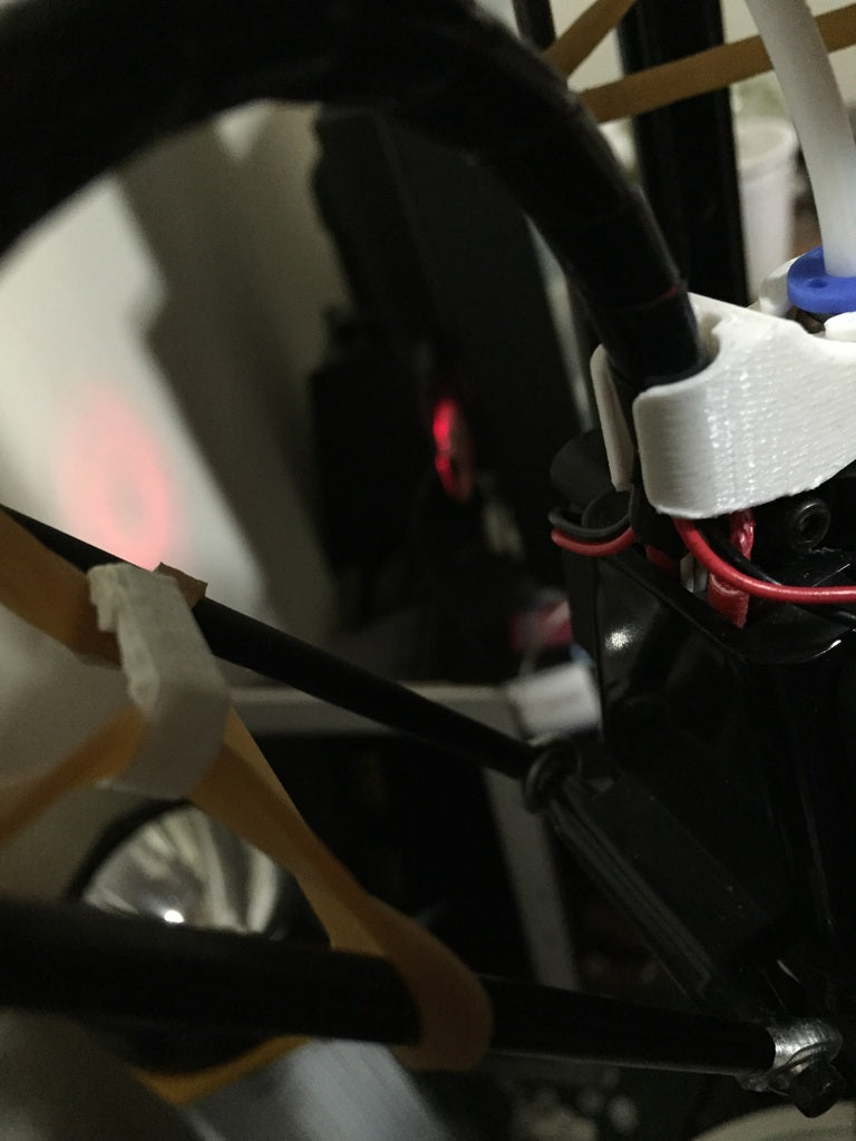 Cable clamp for Hot End on Micromake 3D printer