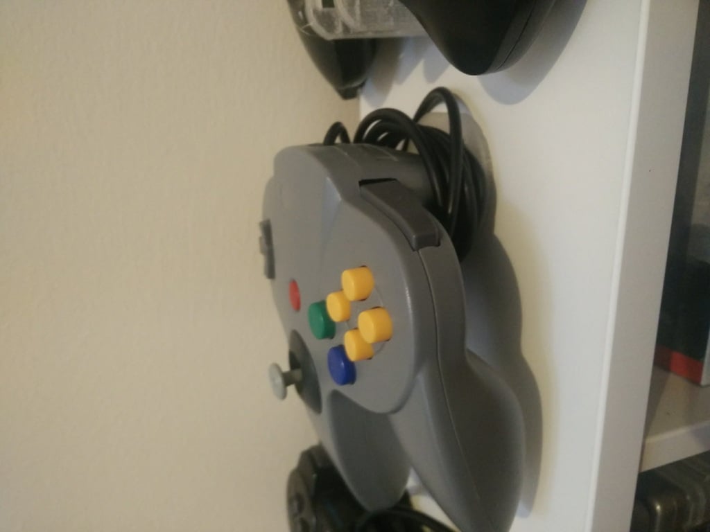 Collection Holder for Video Game Controllers: NES, SNES, Megadrive, PS2, N64, Xbox 360, Wii, PlayStation Move