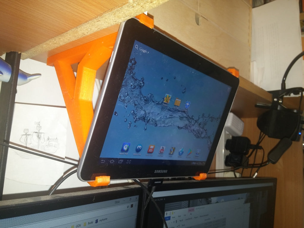 Rigid Holder for Samsung Galaxy 10.1 Tablet (GT-P7510)