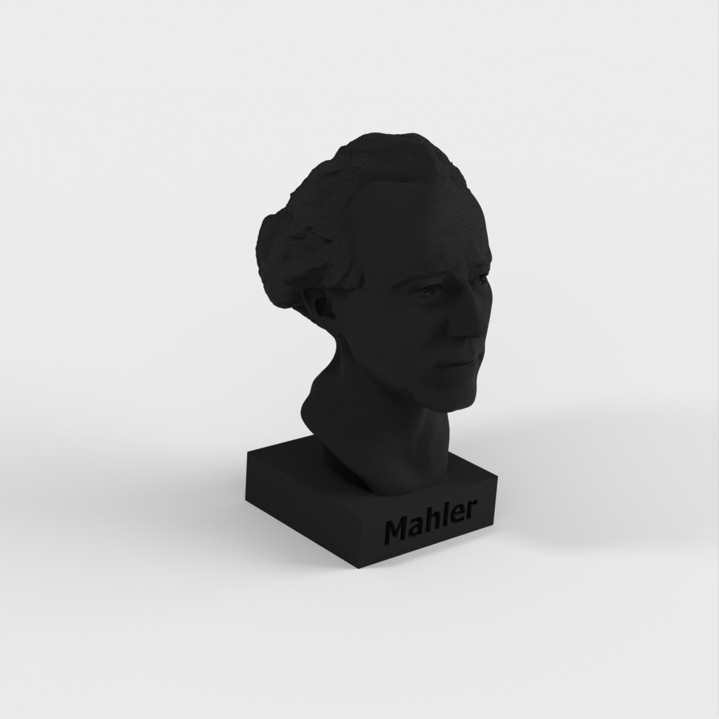 Gustav Mahler bust/statue