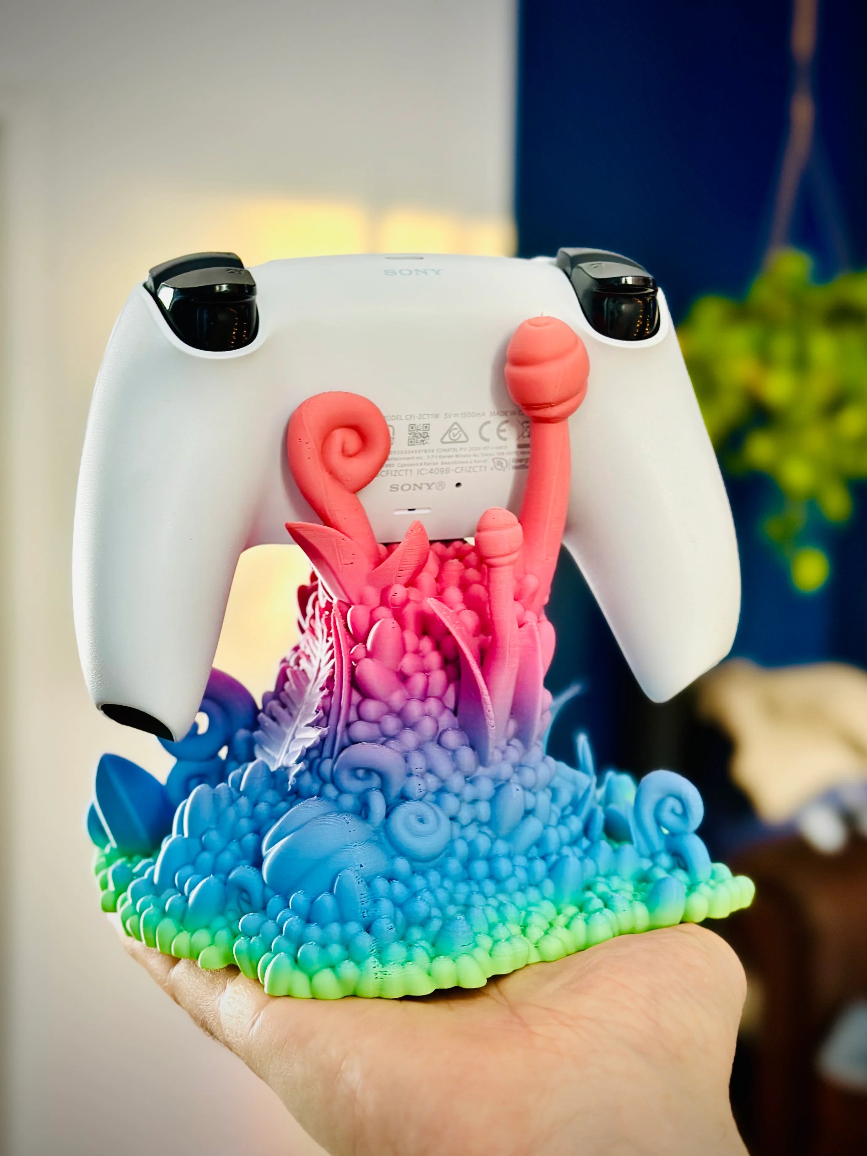 Decorative Forest Controller Stand for Consoles