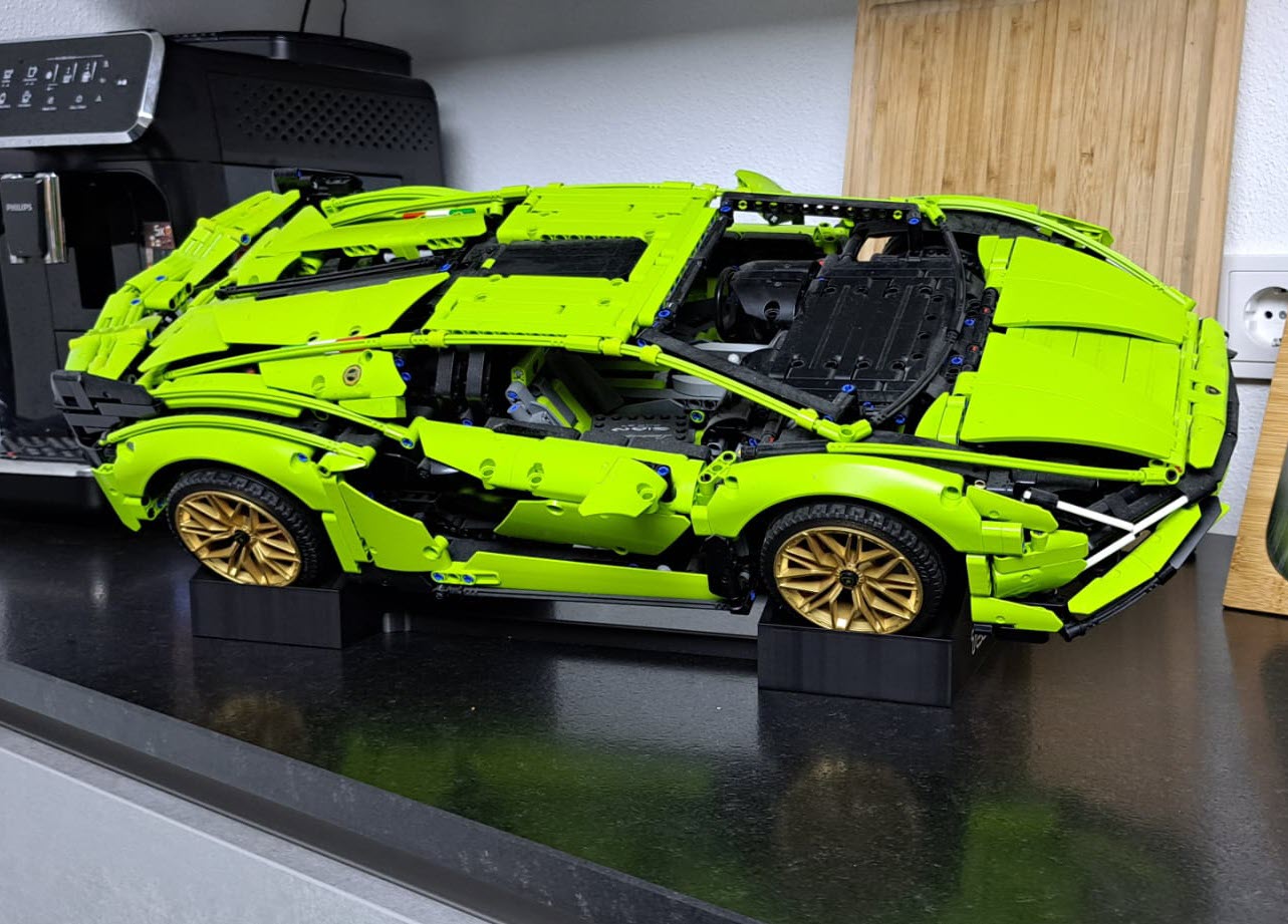 Lego Technic Lamborghini Sián Display Stand
