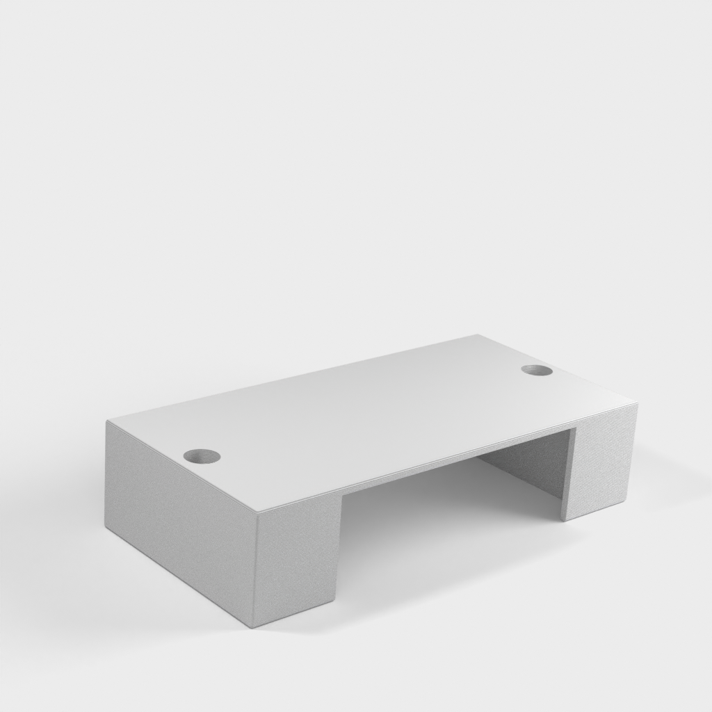 Under-shelf mounting for USB hub