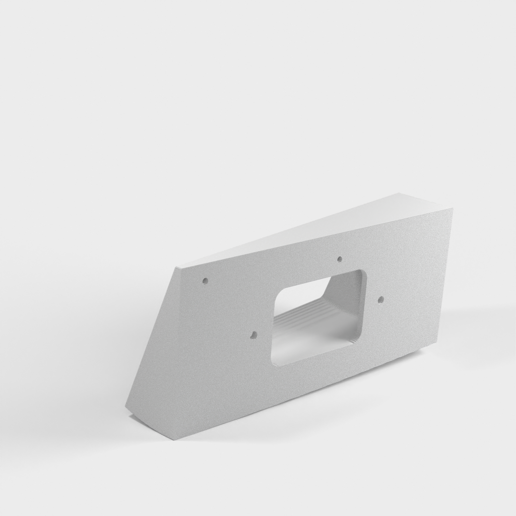 Angled mounting for Ring Doorbell 2