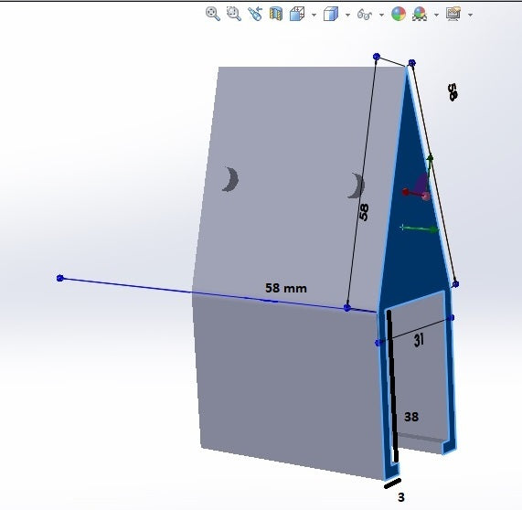 Mounting for baby monitor camera