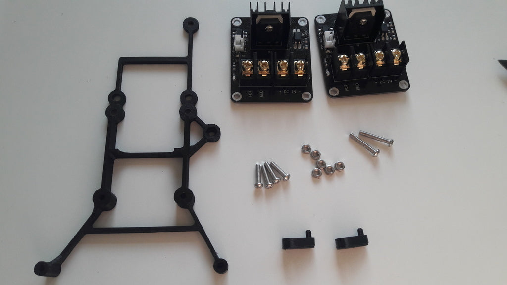 Anet A6 Double Mosfet-Mount (without drilling)