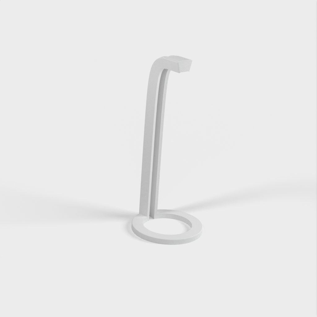 Headset stand for Ikea wireless charger