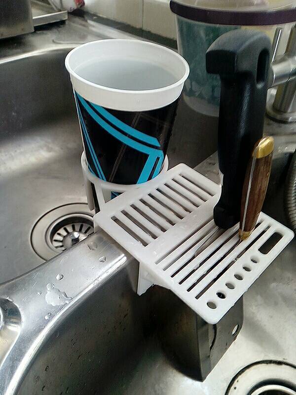 Kitchen Sink Organiser for Washing-up Liquid and Utensils