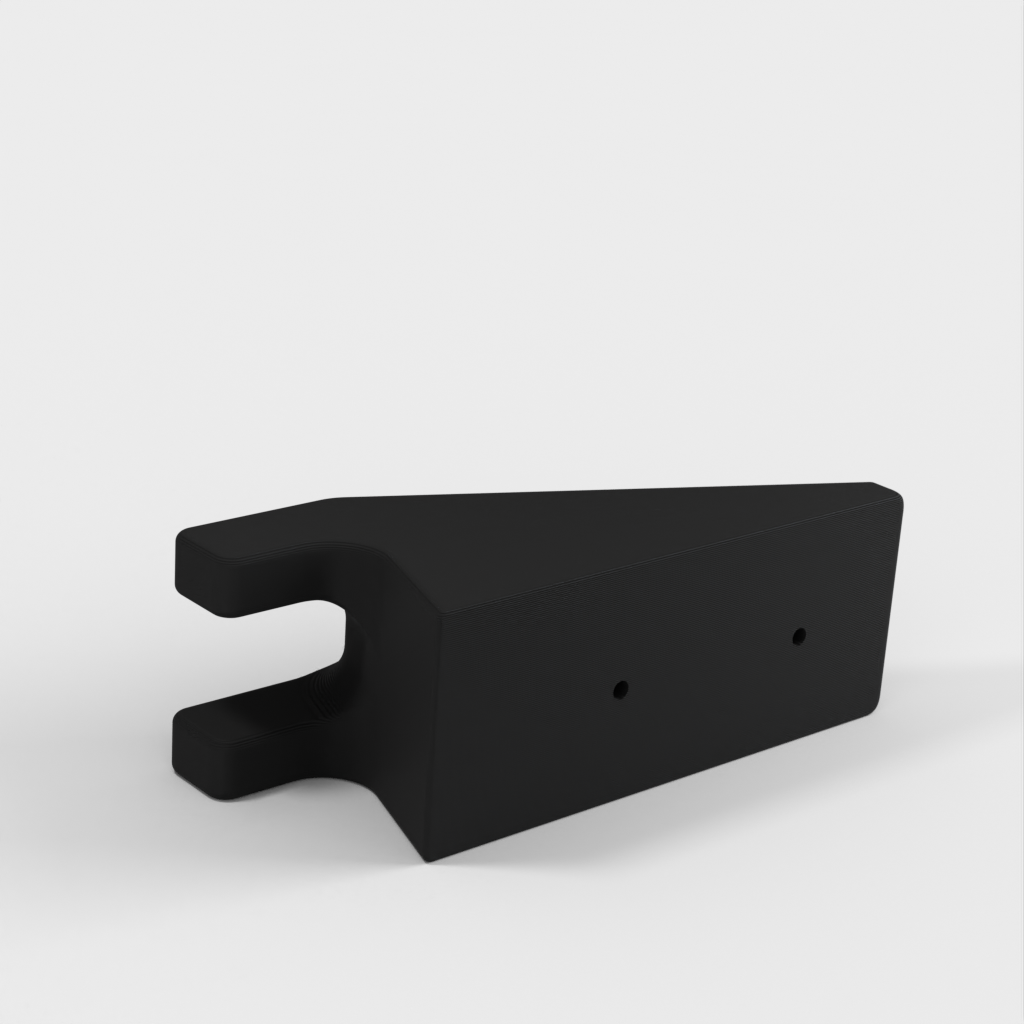 Mountain bike wall bracket