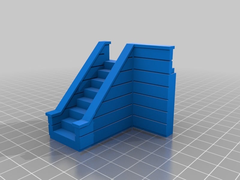 28mm miniature Boat Tile PART 2: Raised Decks
