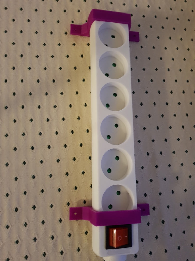 Wall mounting bracket for extension cable