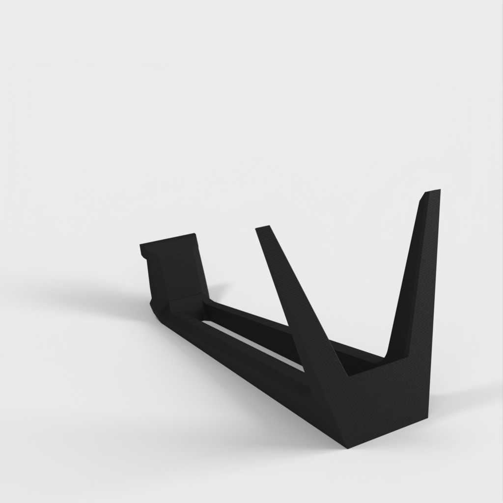 Headset holder with 250 mm height without the need for support
