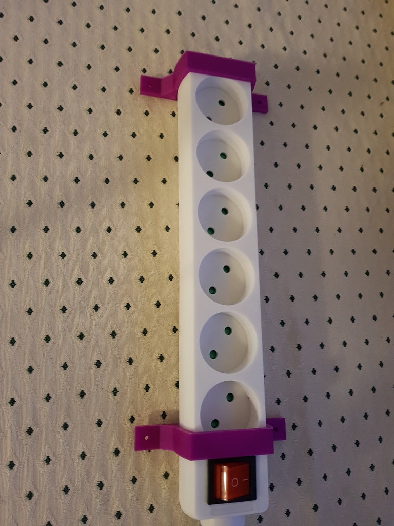 Wall mounting bracket for extension cable