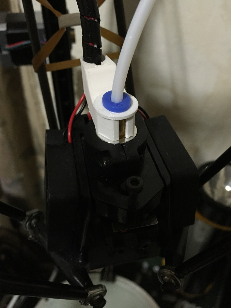 Cable clamp for Hot End on Micromake 3D printer