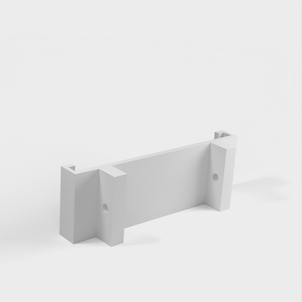 Lenovo Tablet Holder with wall-mounted arms for TouchDRO installation
