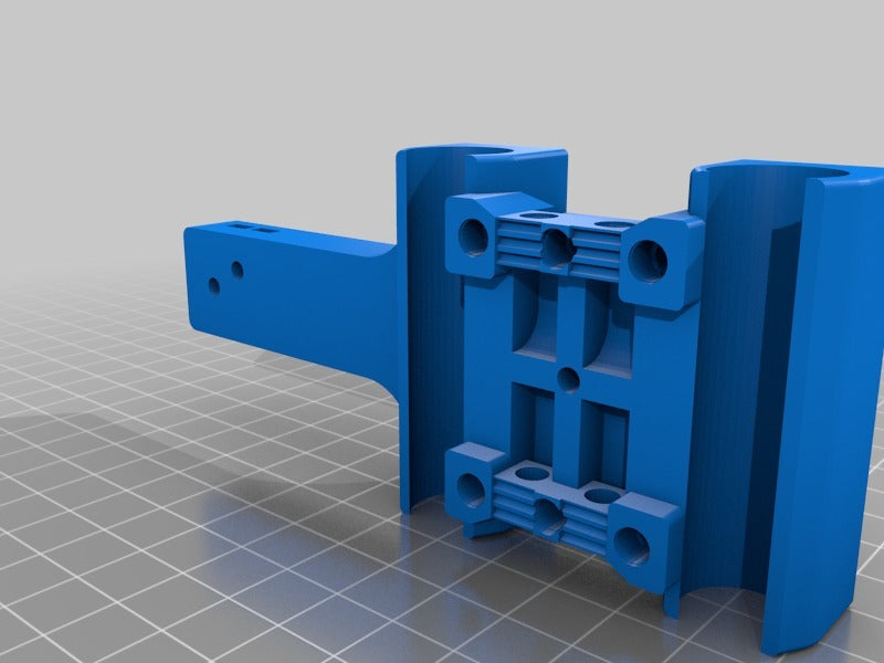 Hypercube Evolution X-Carriage with Integrated Cable Chain Mount