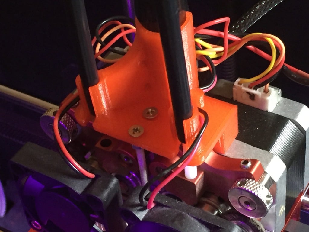 Cable holder for Flexion Extruder on Flashforge Creator X
