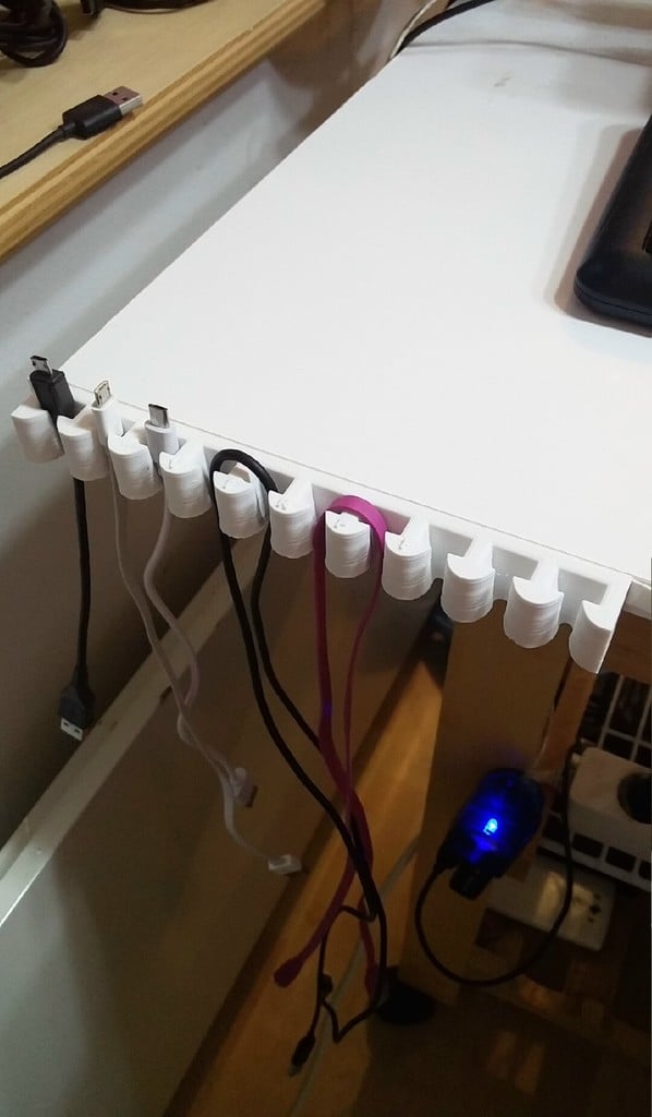 USB Cable Holder - Convenient and Organised
