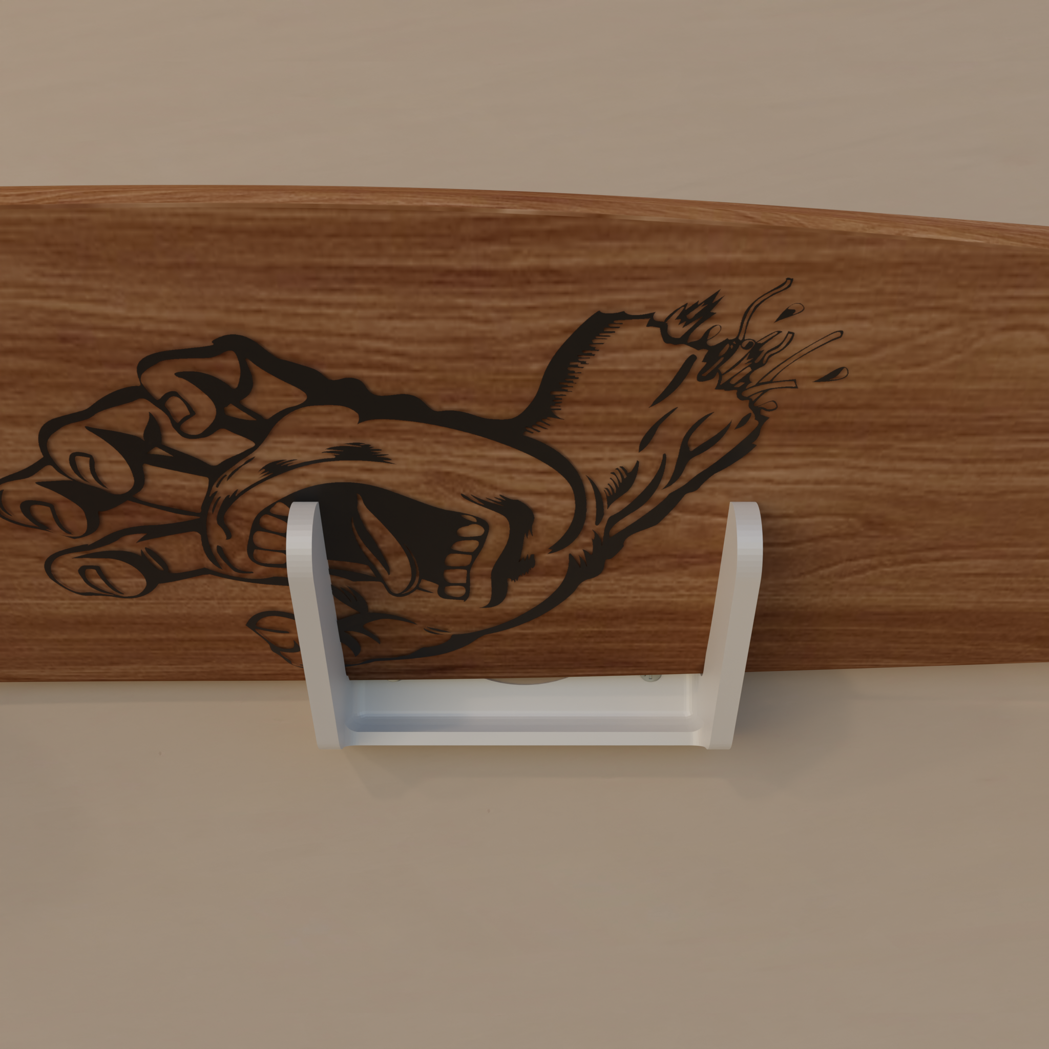 Wall bracket for Longboard Skateboard