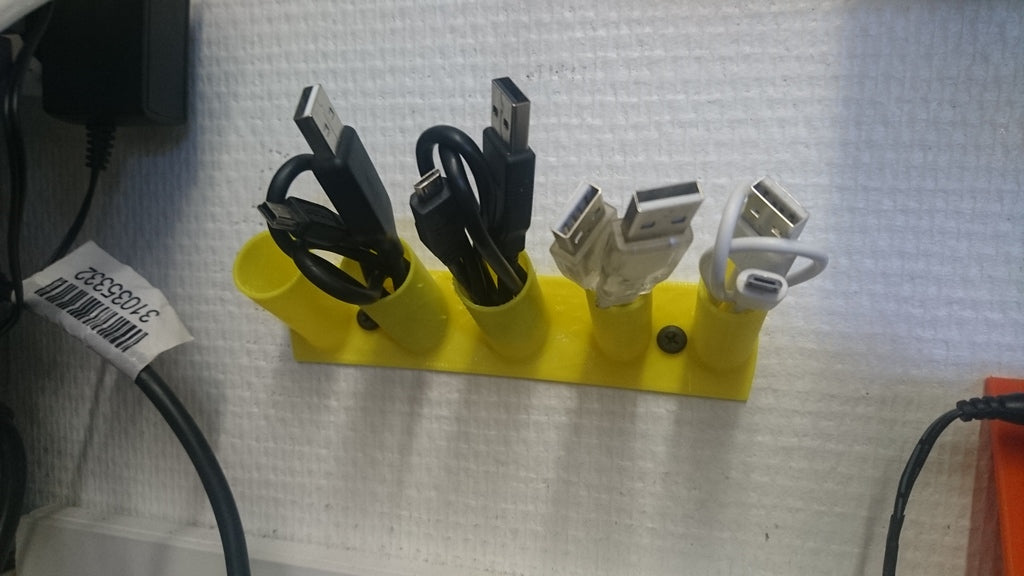 USB Cable Holder