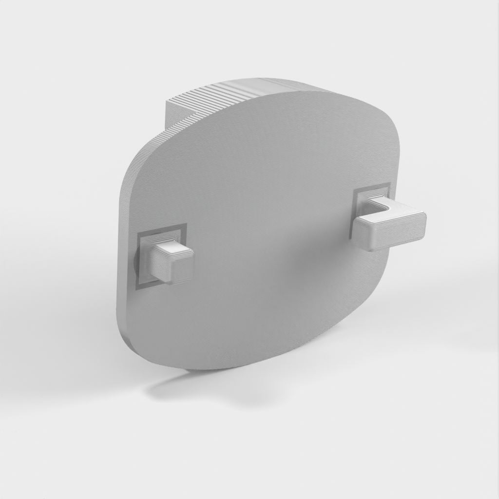 GoPro mount for IKEA Skadis table