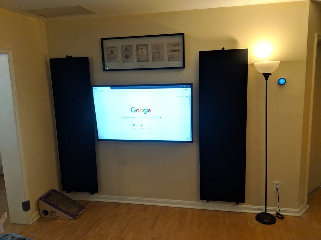 Wall mount for Magnepan Magneplanar Speakers