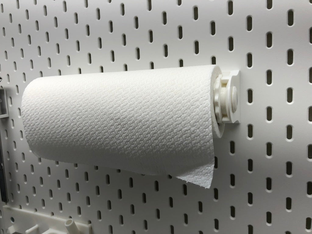 GRAB and GO Paper towel holder for Wall and IKEA Skådis