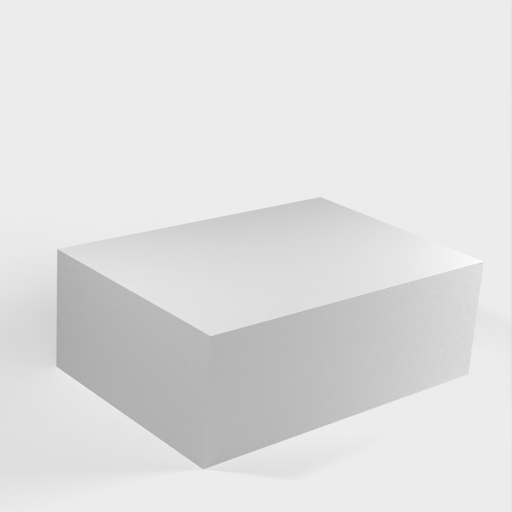 Scalable desktop organizer box for storing small items