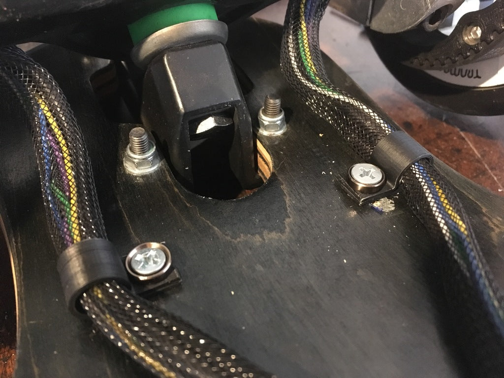 Wire Clamp for Electric Skateboard