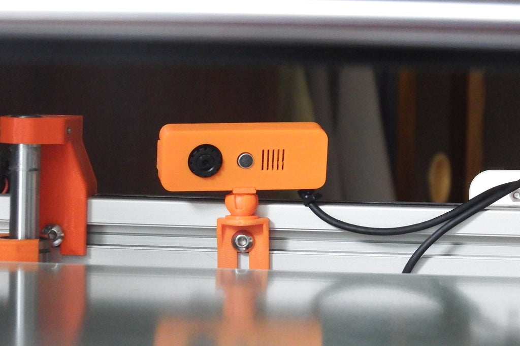 HyperCube Evolution: Logitech c270 Webcam Mount for 30x30 machine profile