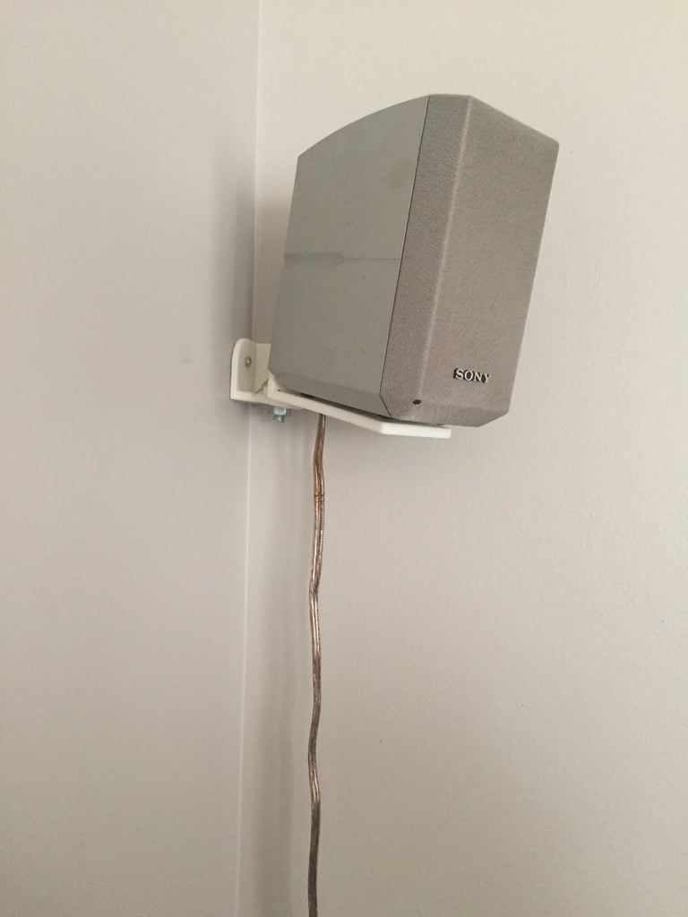 Wall and corner bracket for Sony home cinema speakers