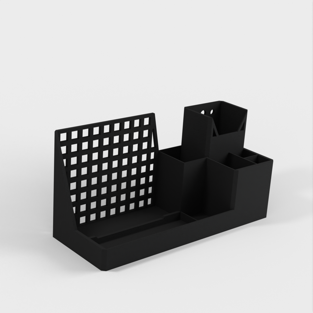 Tablet stand and desk organiser