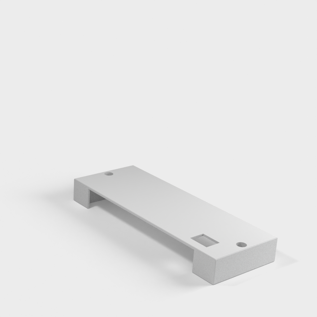 Under-shelf mounting for USB hub