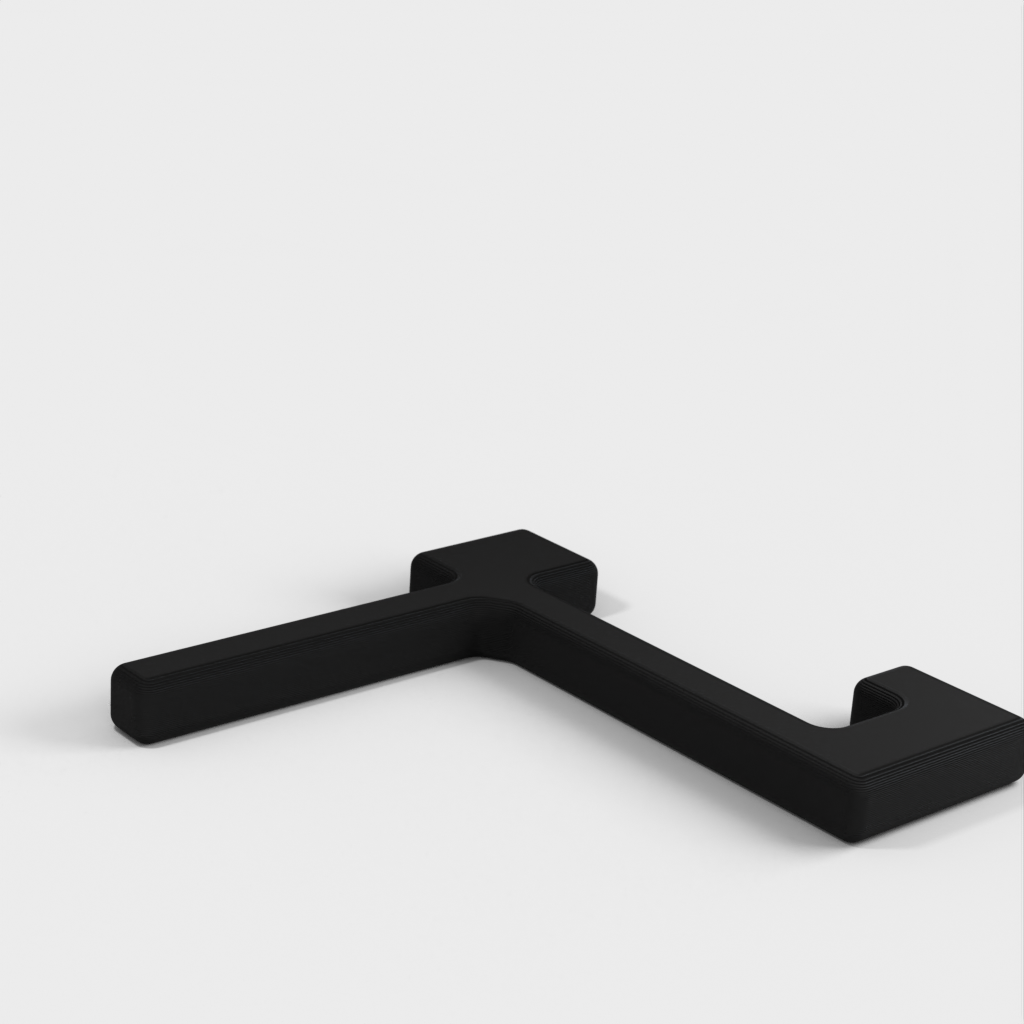 Hooks and pen holder for IKEA Skådis blackboard