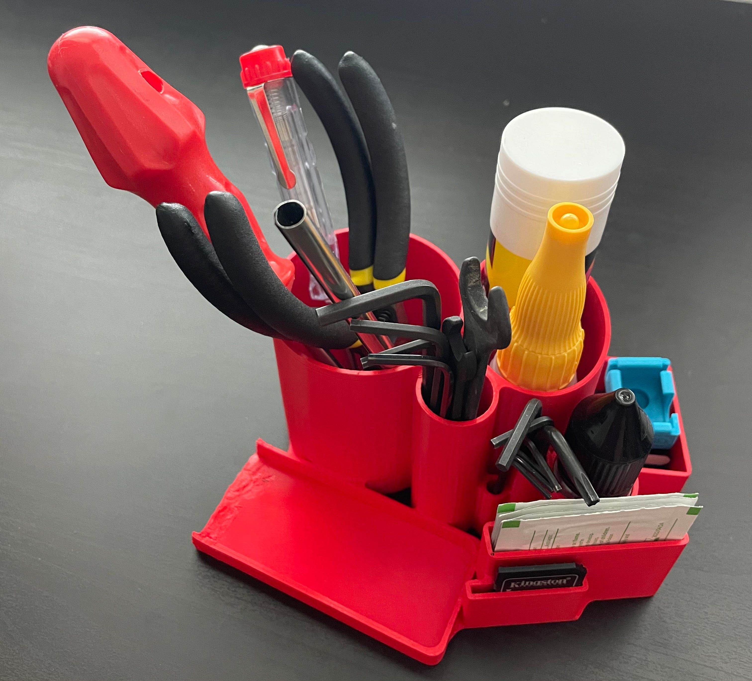 Tool Holder/Organiser Compatible with Nozzle Holder