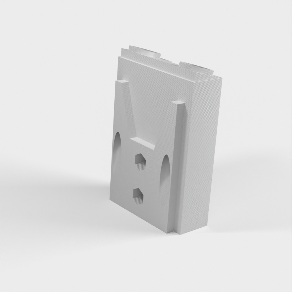 Indexed adjustable pocket screw jig for woodworking
