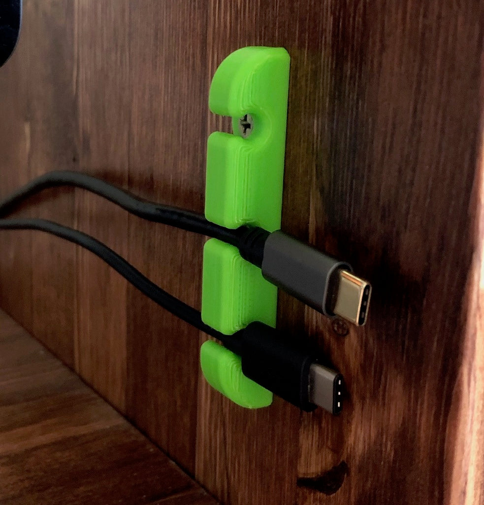 USB cable holder