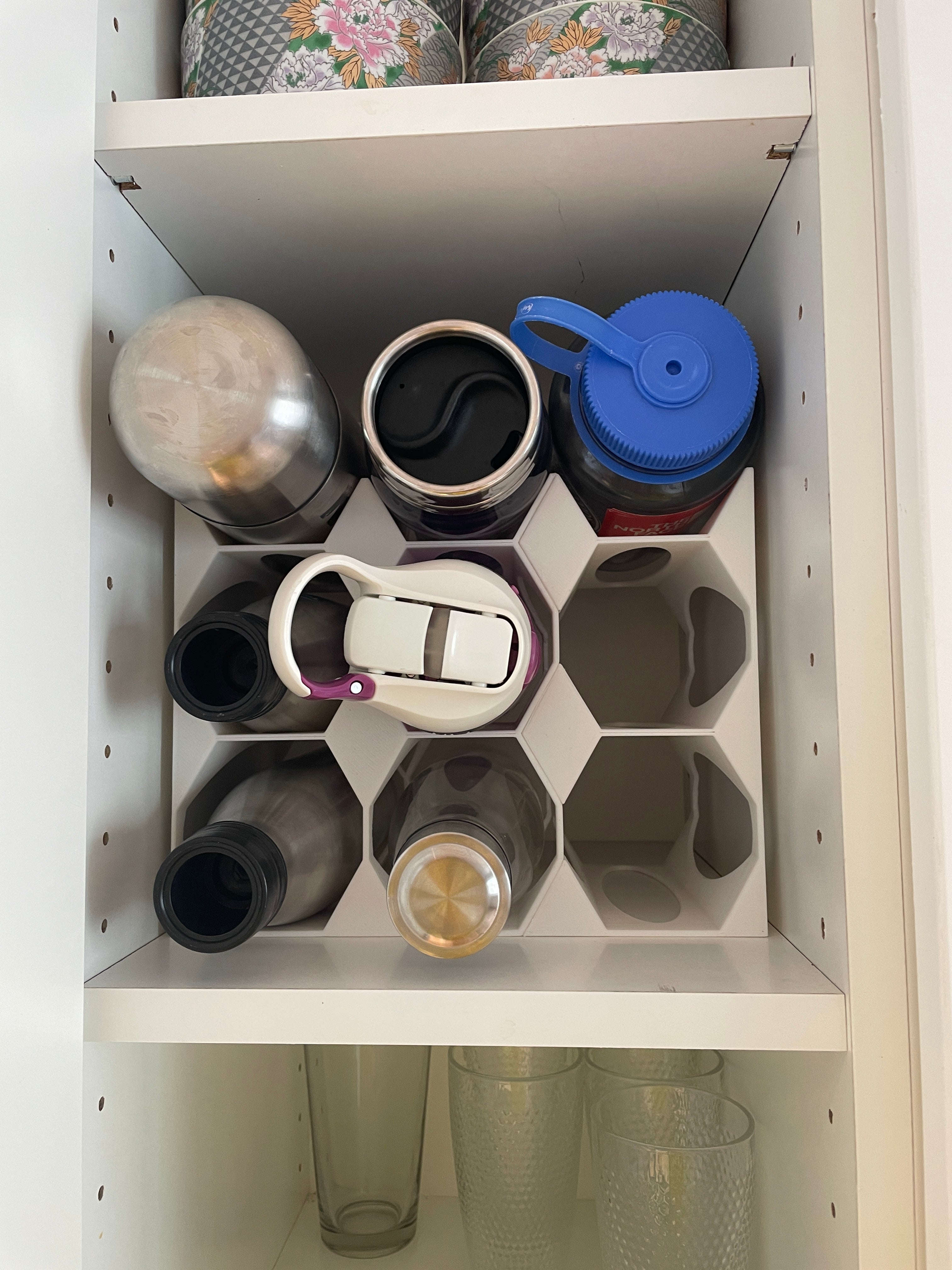 Practical Bottle Rack for Water and Wine Bottles