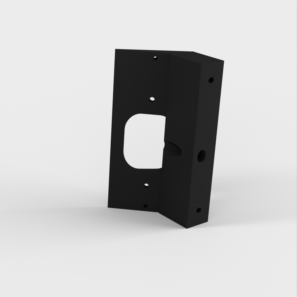 45-degree angled mounting for Ring doorbell (wired)