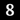 House number 8 - Noto Serif - 170mm high - 10mm deep