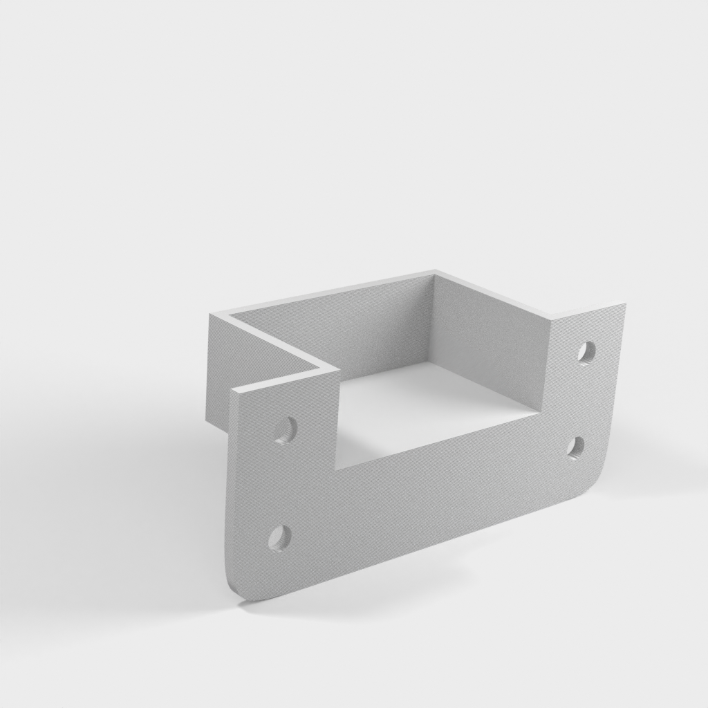 Wall-mounted support for Xiaomi 3 USB charging hub