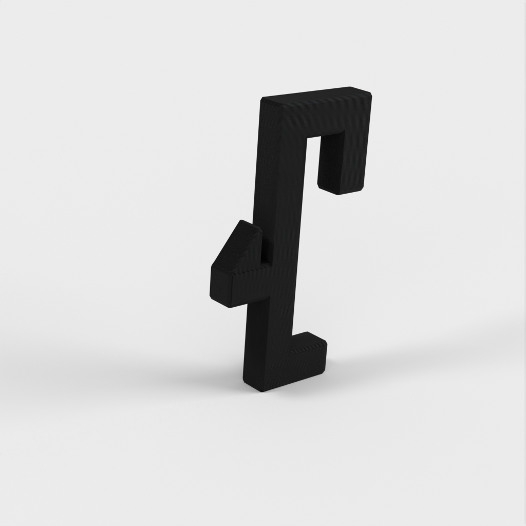 Customisable Set of Universal SKADIS Hooks for IKEA SKADIS pegboard