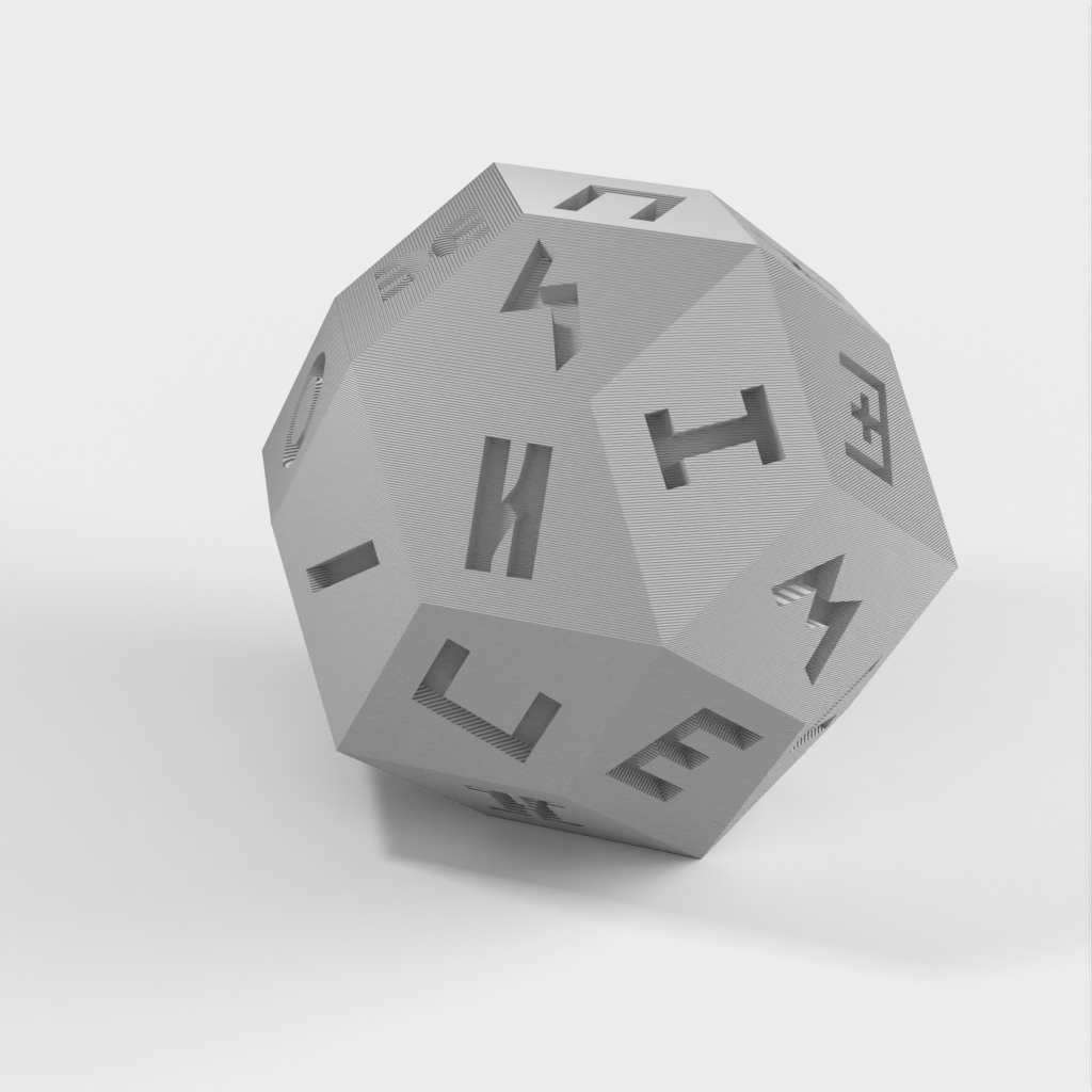 Tifinagh Cube for Learning and Play with Amazigh Script
