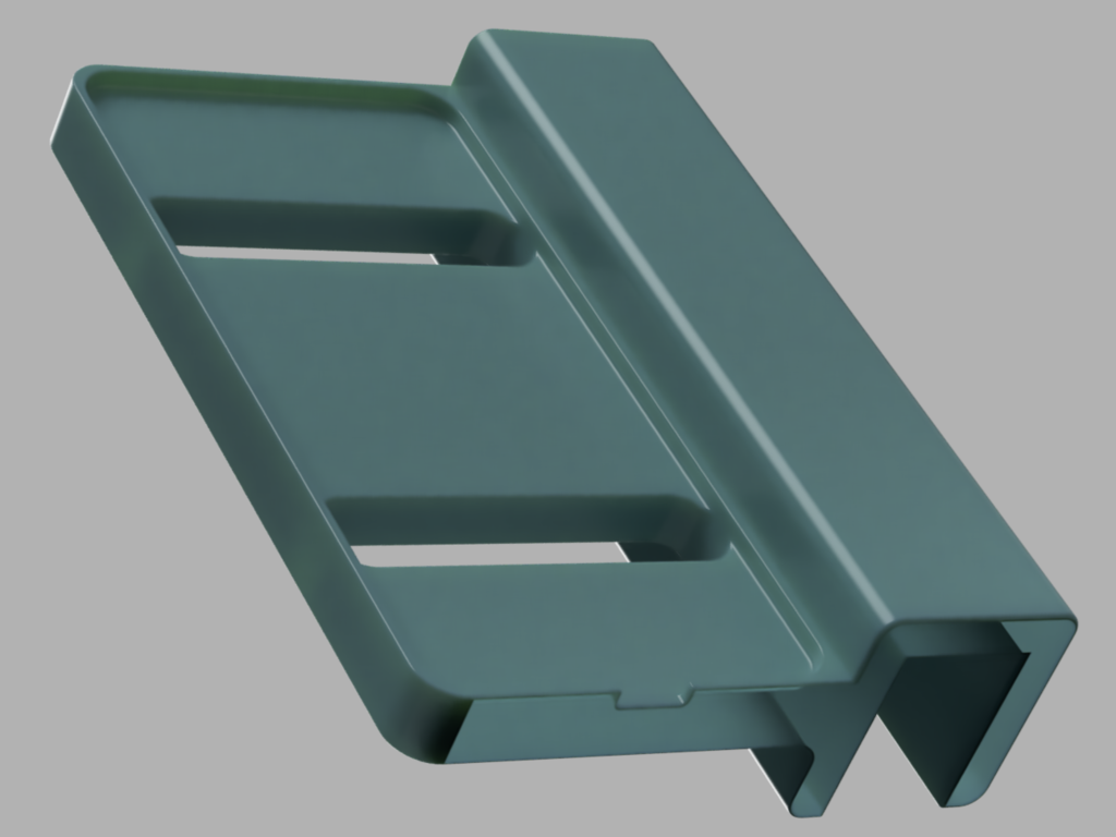 Universal bedside table phone shelf